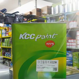 KCC페인트 029K 아크릴희석제 4L 차선용 신너 도로표지용 소부 신나 내화용