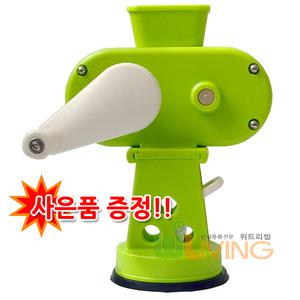 수동파채썰기/그린/파써리/파절기/파썰이/파채칼/파세절기/파절이/파채썰이/파세단기/소형파절기/