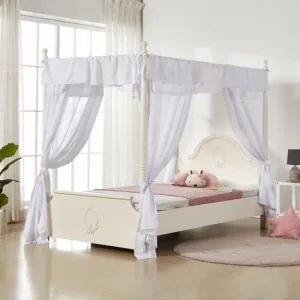 로망스 캐노피 슈퍼 싱글 초등 학생 공주 어린이 침대
