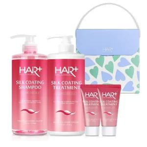 헤어플러스 물미역 실크 단백질 샴푸 트리트먼트 복구클리닉 선물세트