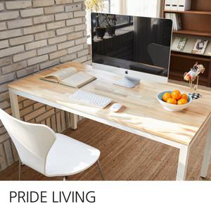 고무나무 원목 4인용식탁 책상테이블_1400X750/원목식탁/원목테이블/다용도테이블