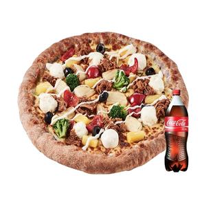 (피자생각) 크림치즈포크L+콜라1.25L