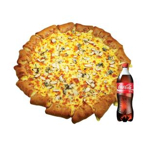 (피자생각) 못난이 고르곤졸라L+콜라1.25L