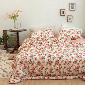 [에이트룸]엔틱감성 애슐리 플라워 정품 풍기인견 여름이불 세트 LK