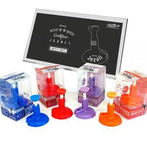 4p 선물세트 티꽂이 골프용품 티샷 드라이버티 실리콘 제자리골프티