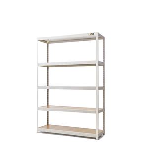 몬스터랙플러스 1200x400x1800 5단 조립식앵글 무볼트 철제선반 다용도 수납