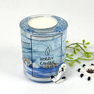 [오피스스쿨] 여름 바다 젤양초 만들기 - 1인세트 DIY 색모래놀이 바다양초 여름소품