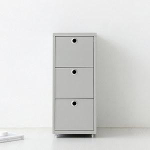 마켓비 MKB 서랍장 0.3단 라이트그레이, 1개