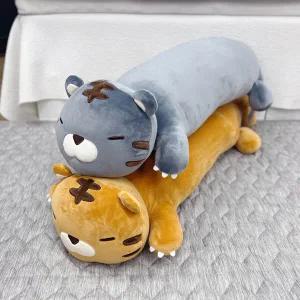 [더베딩샵] 호랑이 인형 극세사 베개 바디필로우 쿠션 선물