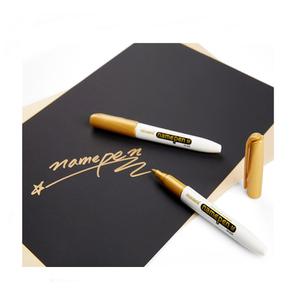 모나미 네임펜M 금색 굵은글씨용(12자루)