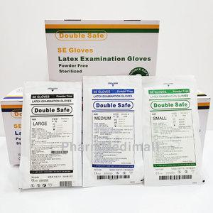 더블세이프 멸균 장갑 병동용 진료용 위생 라텍스 글러브 50조