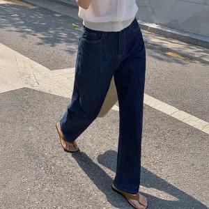 [코코블랑] 썸머 스트레잇 데님팬츠(길이선택)