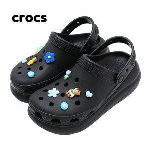 [크록스] 클래식 크러쉬 클로그 샌들 아쿠아슈즈 (207521-001)(size230-280)