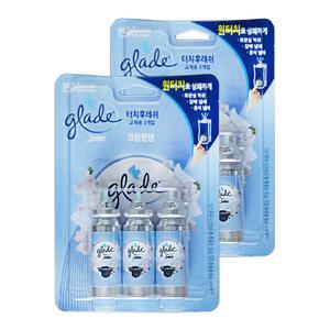 엘지 그레이드 방향제 터치후레쉬 크린린넨 13ml 3입 2개