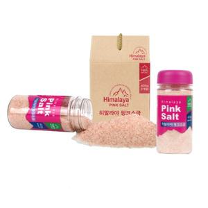 핑크 소금 히말라야 선물세트 400g x 2개 커피 돌잔치 답례품 판촉