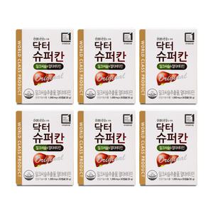 에이치엘사이언스 닥터슈퍼칸 밀크시슬 멀티비타민 1000mg x 30캡슐 6박스 I