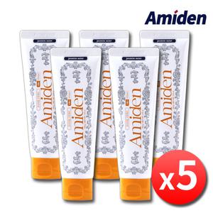 아미덴 클래식 치약 고불소 x 5개 불소 1450ppm 입냄새 구취제거 충치예방 자스민 민트향 치과치약