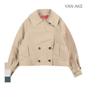 [반에이크] 더블버튼 숏 바바리_VB2XBBUD01Z