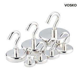 보스코 초강력 네오디움 고리자석 원형 마그네틱 후크 행거 마그넷