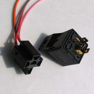 [제일카넷][자동차DIY] 5P 릴레이 + 릴레이짹 (세트) (12V용) /광주자동차용품점/DIY용