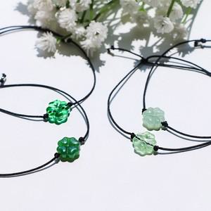 네잎클로버 실팔찌 만들기 세트 [행운의 팔찌 키트 DIY 6종 소원 매듭 우정 끈 마크라메 재료 부자재]