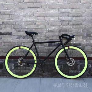 로드바이크 입문로드자전거 라이딩 성인 초보자 21단 남녀공용 사이클 가벼운 블랙 24단