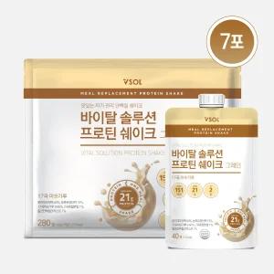 바이탈 솔루션 프로틴 쉐이크 1팩 (40gX7팩)