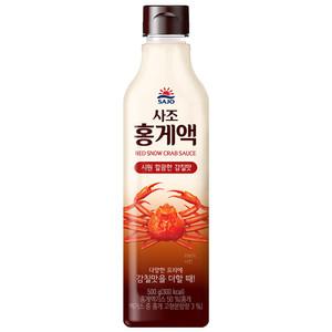 사조 홍게액 500g x 1개 / 조미료 양념 액젓