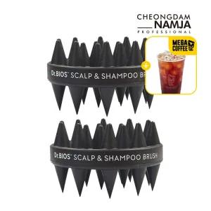 [구매시 메가커피 기프티콘+20OFF] 샴푸 브러쉬 프리미엄 양면 두피 마사지