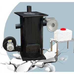 폐유난로 산업용 히터 기름 가열로 농장 난방기