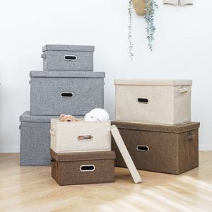 접이식 패브릭 리빙박스A 의류보관함 소형 4color