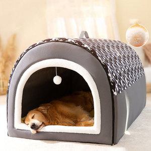 레오펫 대형견 난방 텐트 모빌 카모 겨울집 강아지 보온하우스 숨숨집