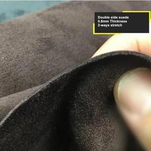 자체 접착식 스웨이드 알칸타라 자동차 원단, 스티커식 합성 가죽 벨벳 인테리어 장식 직물, DIY