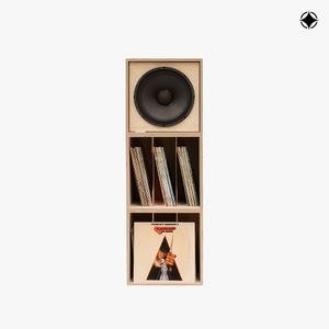 Oho 스피커 LP랙 엘피판 공간박스 수납장 보관함 ESF-LPR1