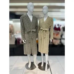 [갤러리아] 바바라 볼트론 벨로아 자가드 커플 로브가운세트 AGW4591R/AMP4591R