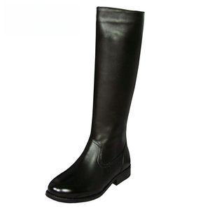 소가죽 승마부츠 롱 워커 겨울 여성 하이 웨스턴 가죽