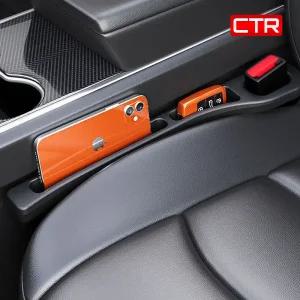 자동차 틈새 쿠션 시트 포켓 운전석 보조석 사이드 커버 수납 분실방지 막이 핸드폰 차키 다용도 2P