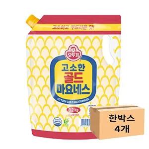 [오뚜기]오뚜기 골드마요네즈(팩) 3.2kg x 4개 1박스