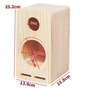 4인치 스피커 케이스 우드 자작 DIY 박스 북쉘프 8인치