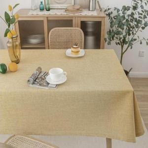 실리콘식탁매트 방수 패브릭 식탁보 북유럽 6인용 (3hmK5)