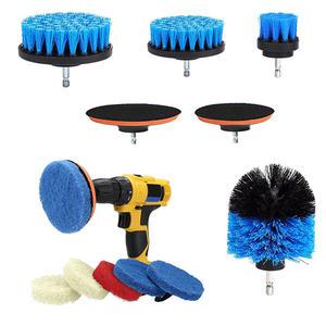 전동 드릴용 청소 브러시 브러쉬 욕실 타일 청소 광택 빠우 광택휠 폴리싱휠 폴리싱 폴리셔 드릴 그라인더 그라인다 광택기 연마기 샌다 패드 연마휠 샌딩휠 폴리쉬 광택날 연마날 샌딩기