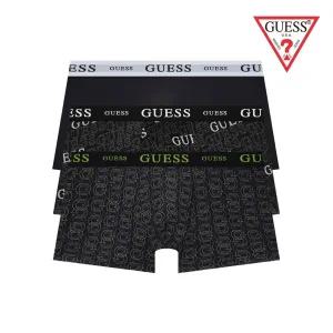 [롯데백화점]게스 블랙 남성드로즈 3종세트 GEMDR168DR166DR163BK