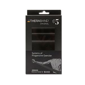 세라밴드 스트레칭밴드 근력 튜빙 블랙 2M 레벨 5