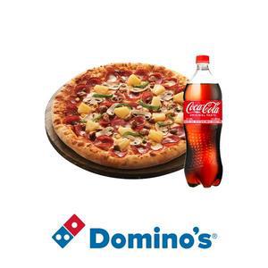 [도미노피자] (씬)슈퍼슈프림L+콜라1.25L