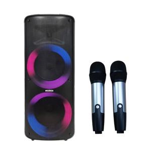 MBUS-5000H2 충전식 앰프스피커 400W 에코 녹음 무빙LED 블루투스 TWS USB MP3 버스킹 행사