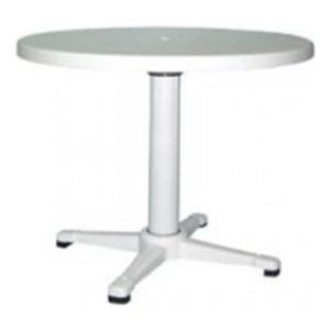 캠핑 야외 모던가든 조립 원탁 테이블 (의자 파라솔 별도)