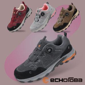 [에코로바] 남성 여성 가죽 다이얼 등산화 트레킹화 트래킹화 경등산화 ER2314