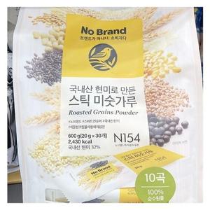 국내산현미로만든스틱미숫가루 600g x 1개 + 맨어스트 소독제 증정 d75121