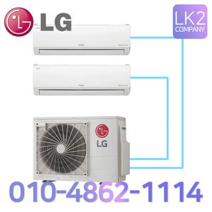 LG 엘지 1등급 벽걸이 에어컨 2in1 6평+6평 올인원 멀티형 3in1 4in1 5in1 조합가능 설치비별도