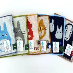 일본정품 지브리 미니 타월 손수건 핸드 타월 캐릭터 콩수건